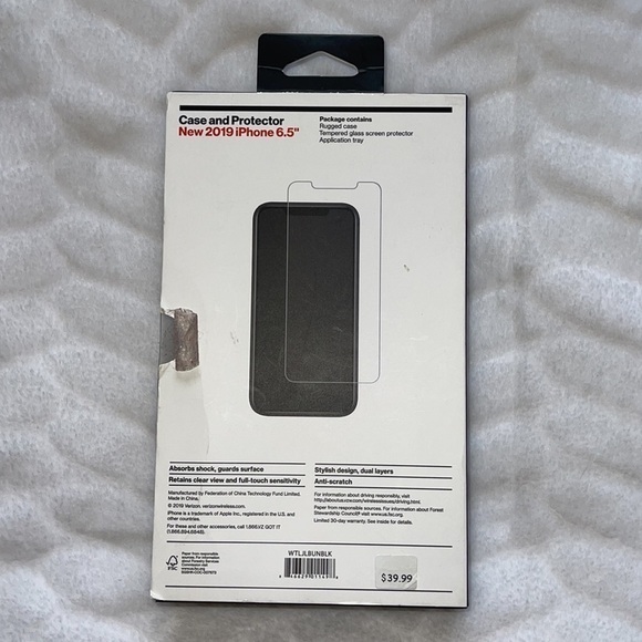 Black Case for New 2019 iPhone 6.5" - Picture 4 of 7